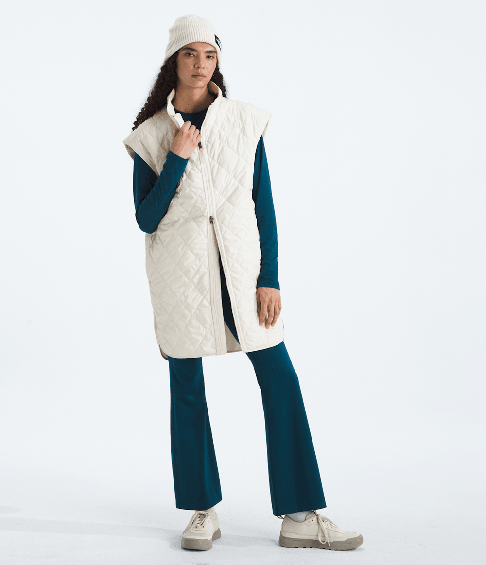 Women’s Diamond Peak Insulated Vest - White Dune