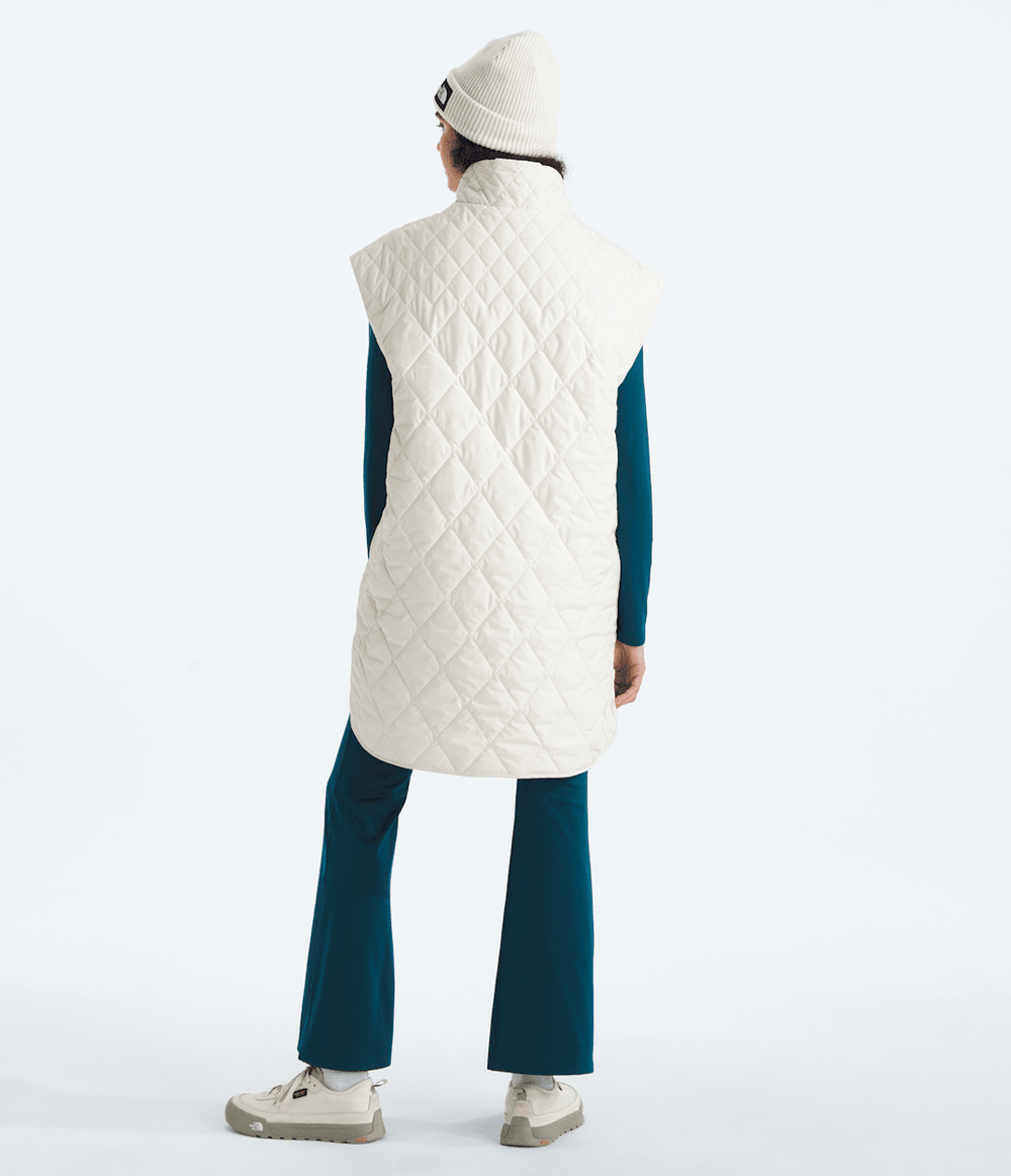 Women’s Diamond Peak Insulated Vest - White Dune