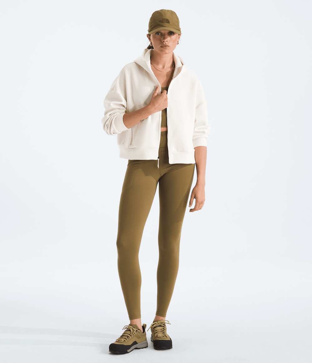 Women’s Jaida Full-Zip Hooded Jacket - White Dune