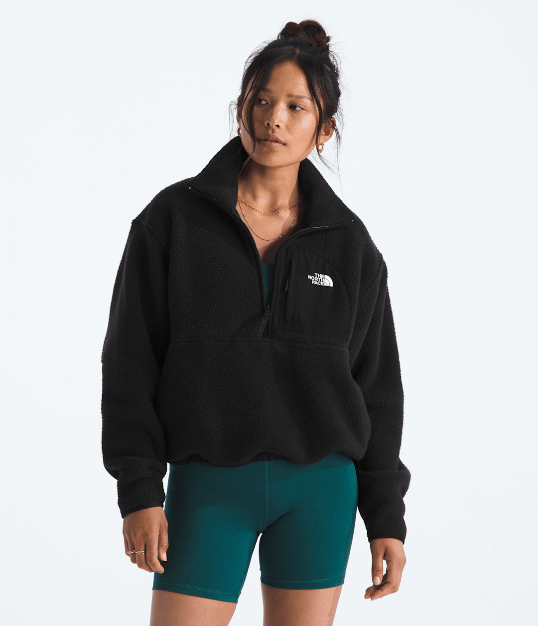 Women’s Yumiori Off Peak ½-Zip Jacket - TNF Black