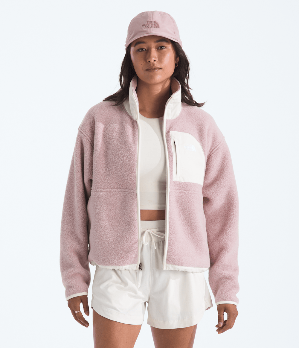 Women’s Yumiori Off Peak Full-Zip Jacket - METAL PINK-WHITE DUNE