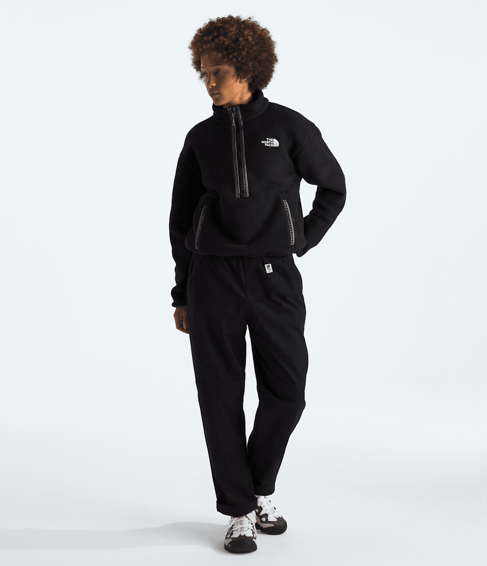 Women’s TNF™ Fleeski ¼-Zip Pullover - TNF Black/TNF Black
