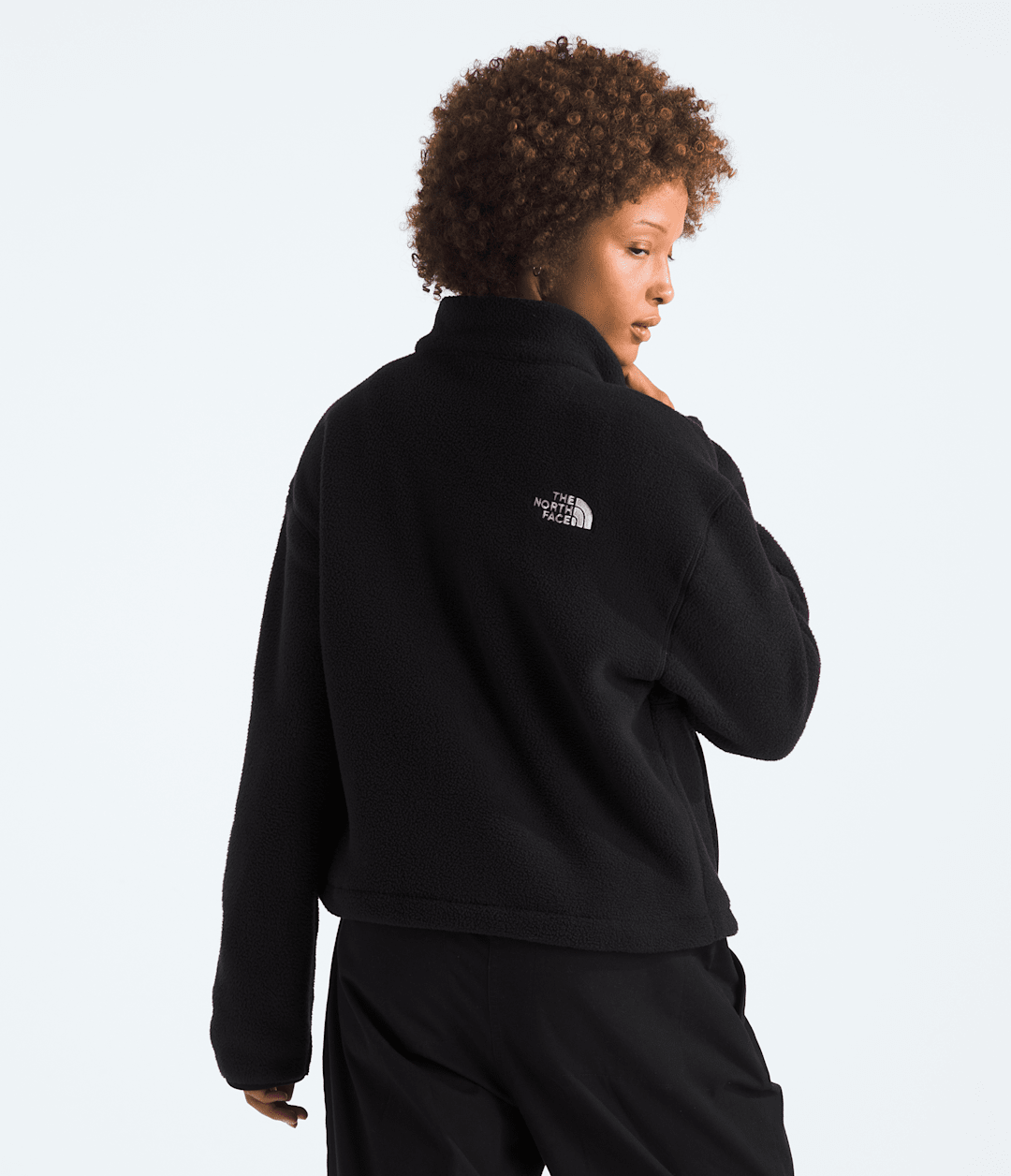Women’s TNF™ Fleeski ¼-Zip Pullover - TNF Black/TNF Black