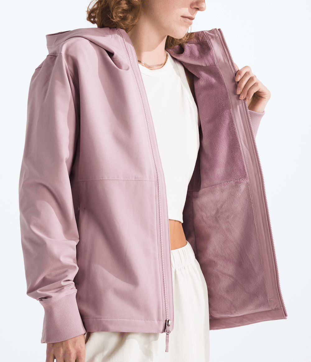 Women’s Shelbe Raschel Hoodie - Metal Pink