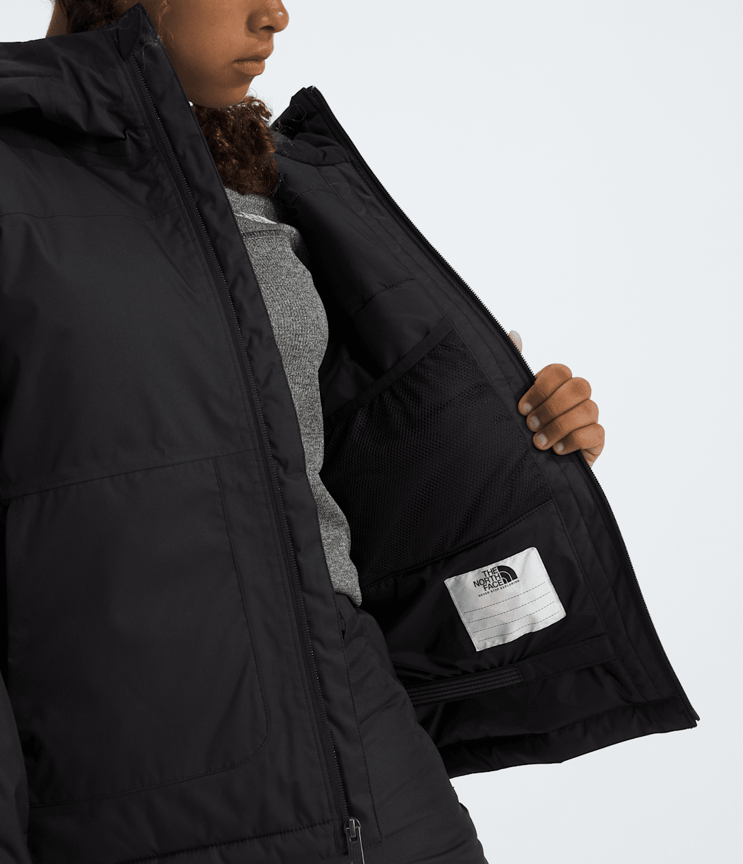 Girls’ Freedom Insulated Jacket - TNF Black