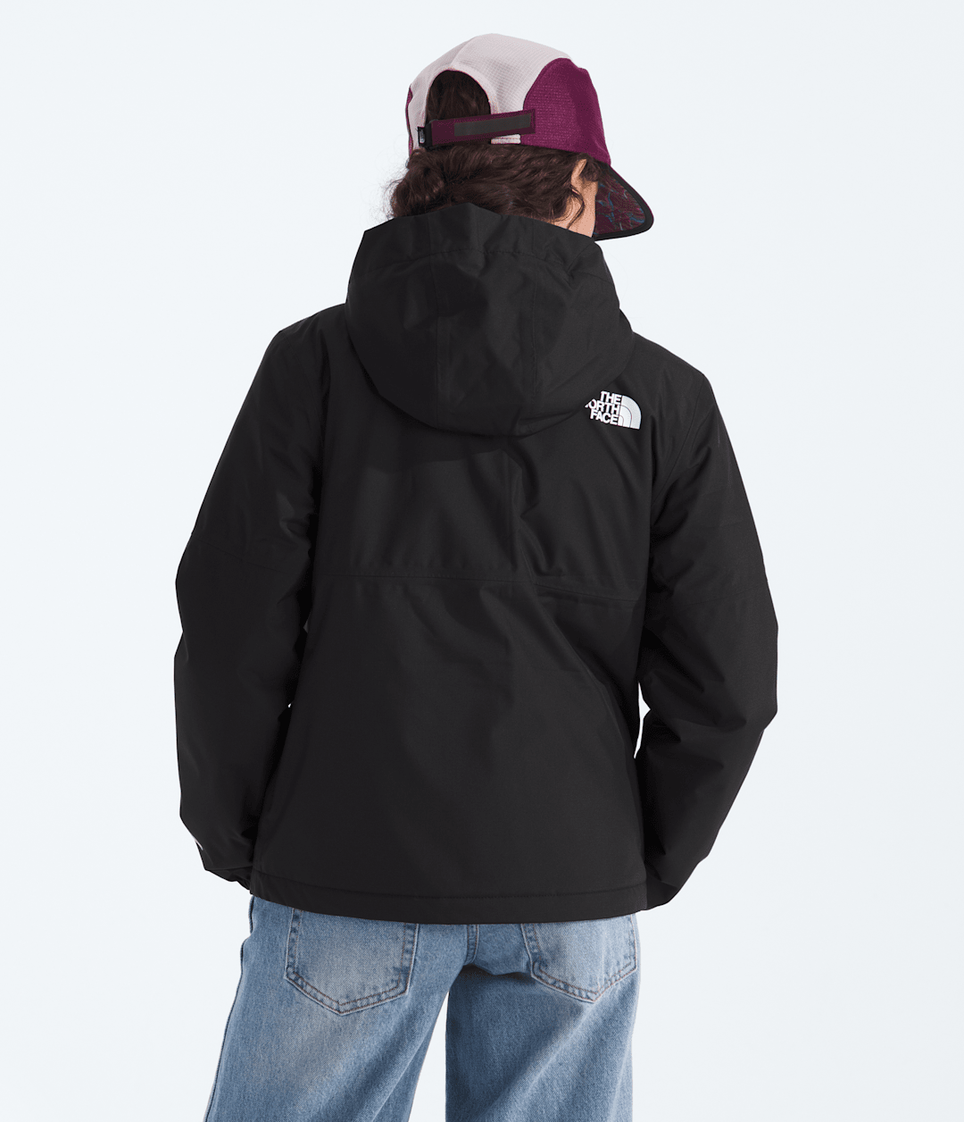 Girls’ Warm Antora Rain Jacket - TNF Black/TNF Black