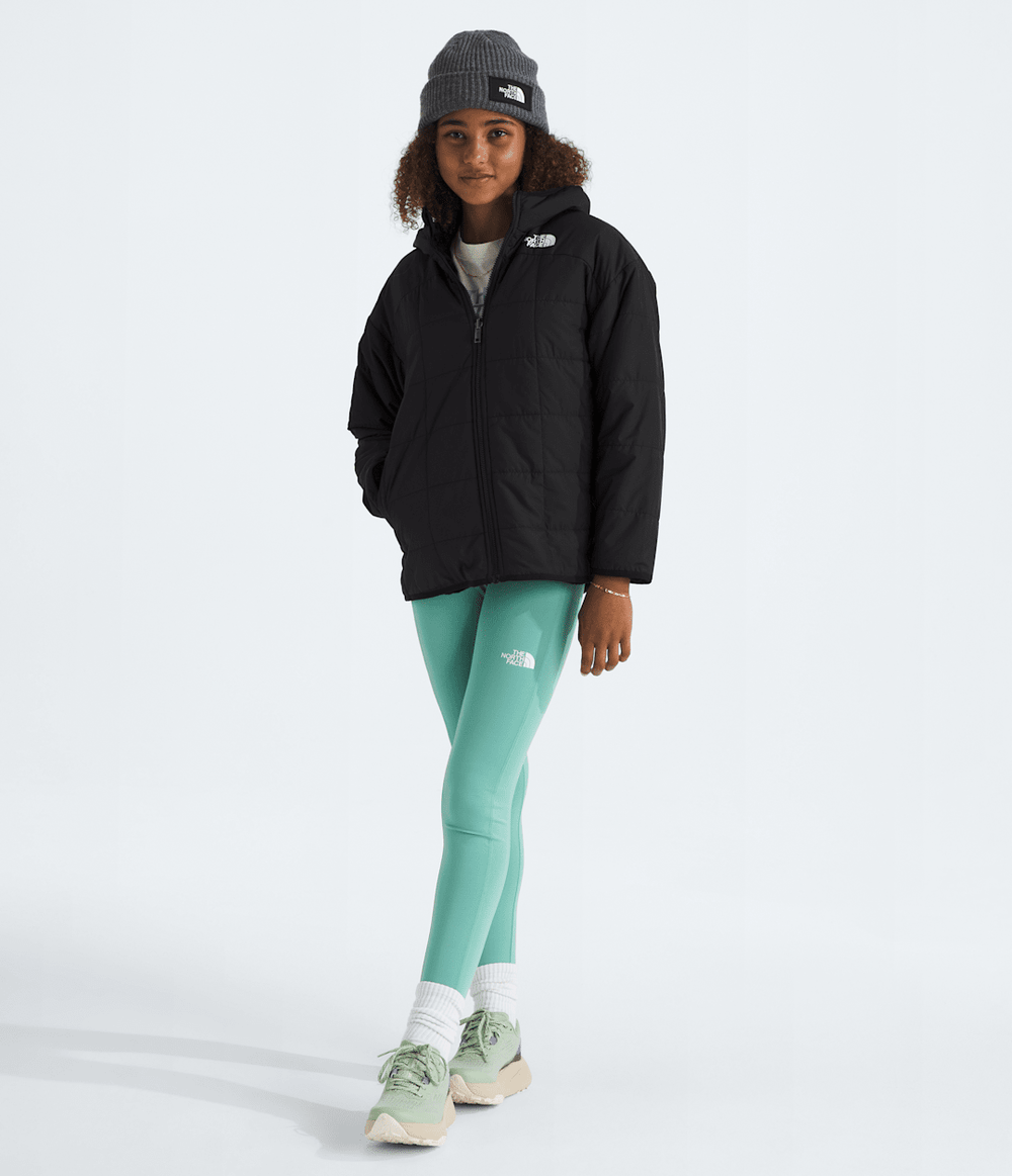 Girls’ Reversible Shasta Short Parka - TNF Black