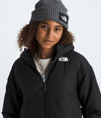 Girls’ Reversible Shasta Short Parka - TNF Black