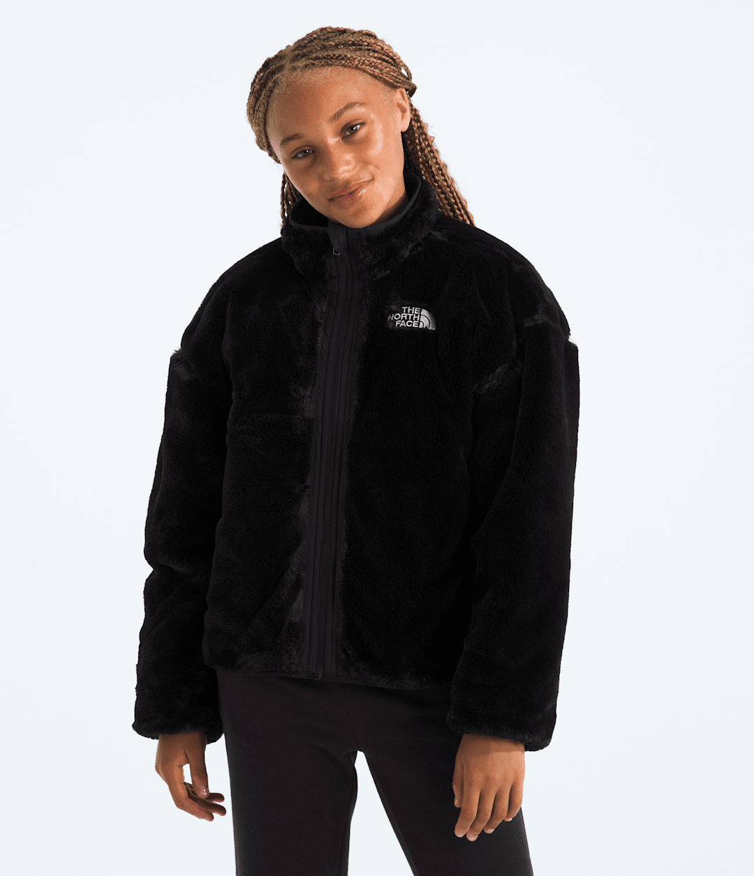 Girls’ Reversible Shasta Full-Zip Jacket - TNF Black