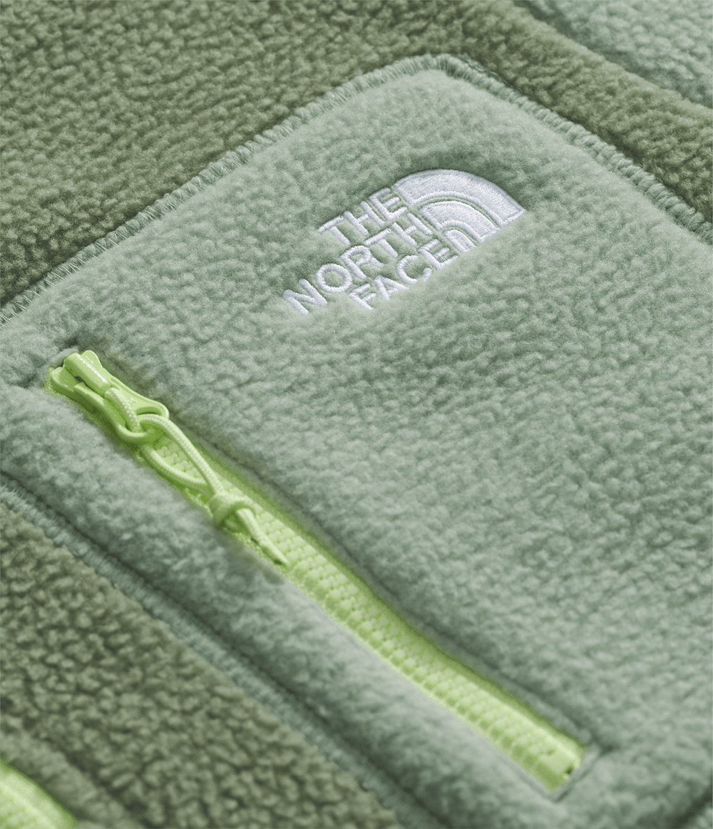 Women’s Yumiori ¼-Zip Jacket - Bark Mist/Slate Moss/Astro Lime