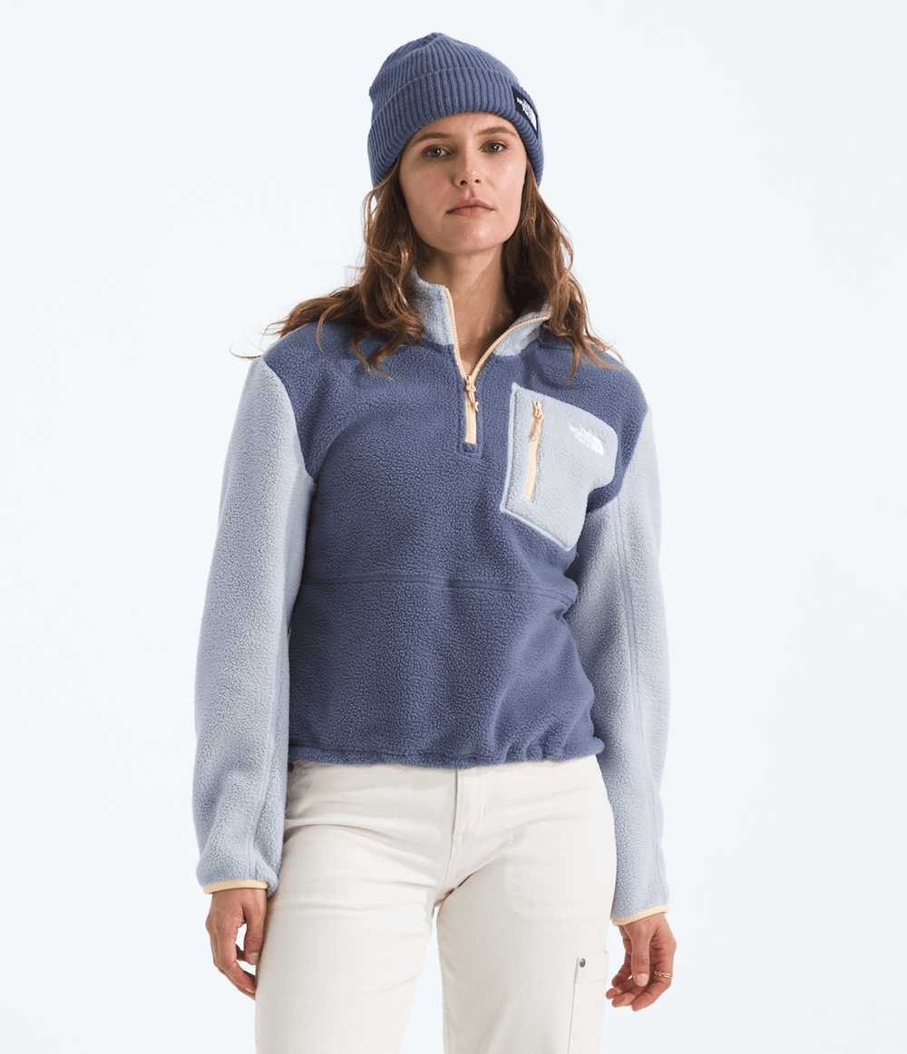 Women’s Yumiori ¼-Zip Jacket - Twilight Galaxy/Blue Flax/Mineral Salt