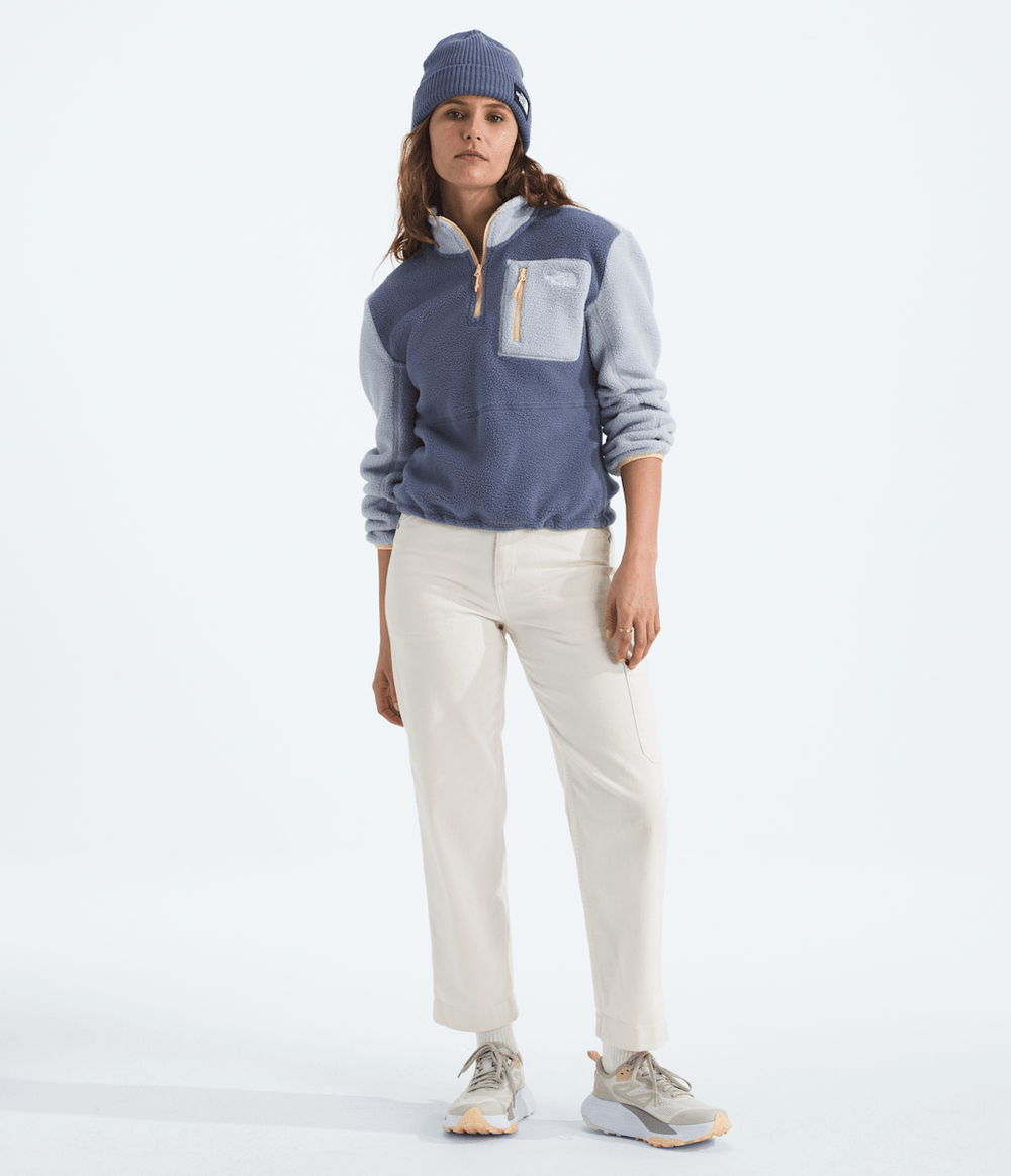 Women’s Yumiori ¼-Zip Jacket - Twilight Galaxy/Blue Flax/Mineral Salt