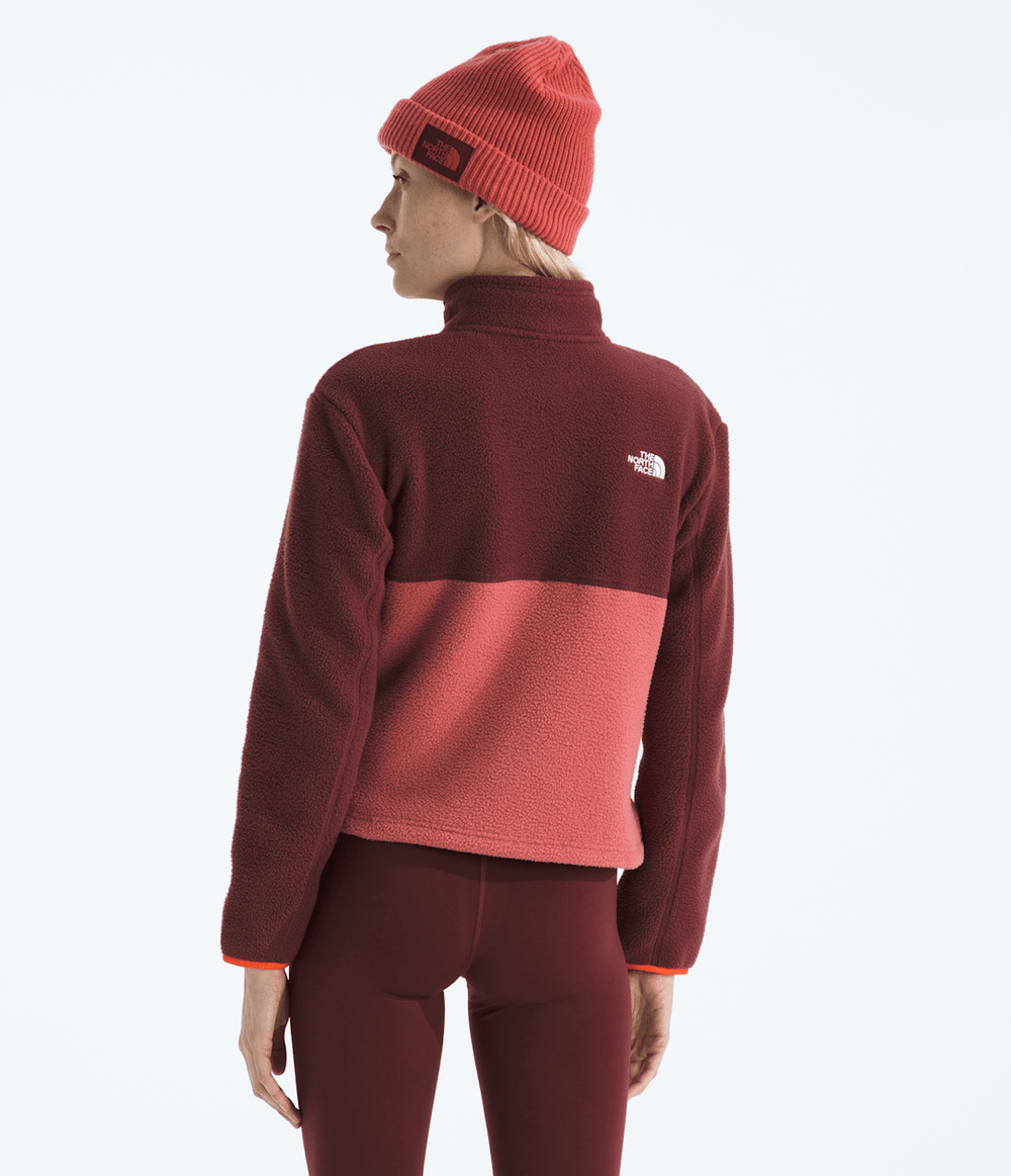 Women’s Yumiori ¼-Zip Jacket - Mars Dust/Sumac/Solar Flare
