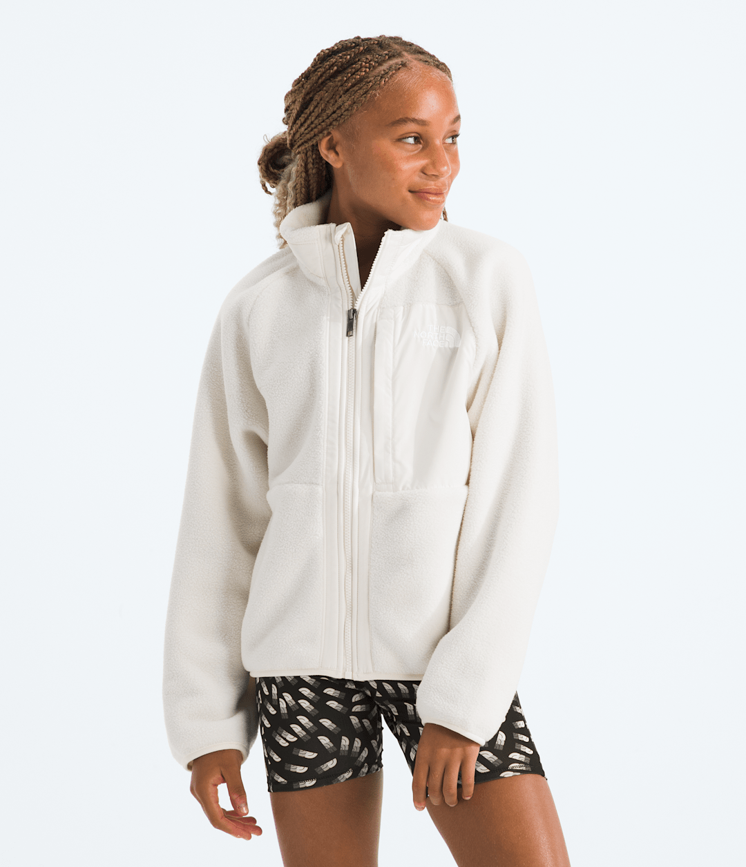 Girls’ Yumiori Full-Zip Jacket - White Dune