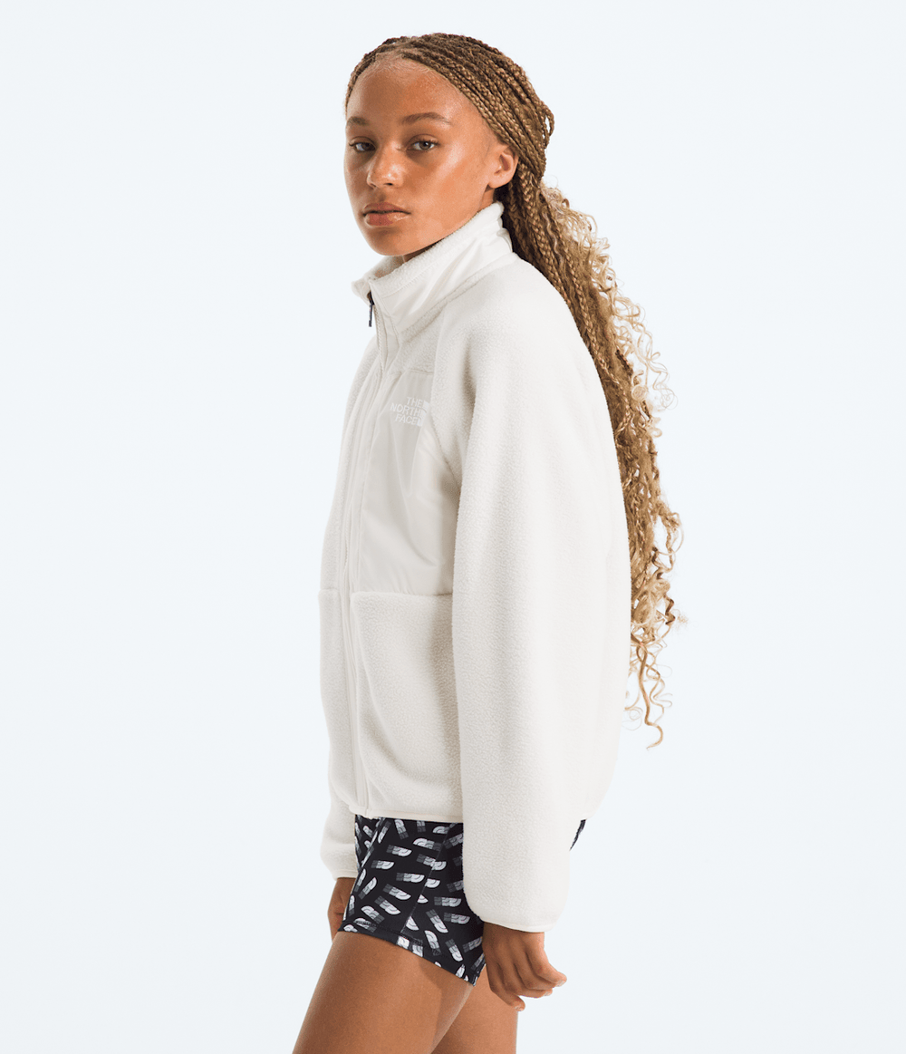 Girls’ Yumiori Full-Zip Jacket - White Dune