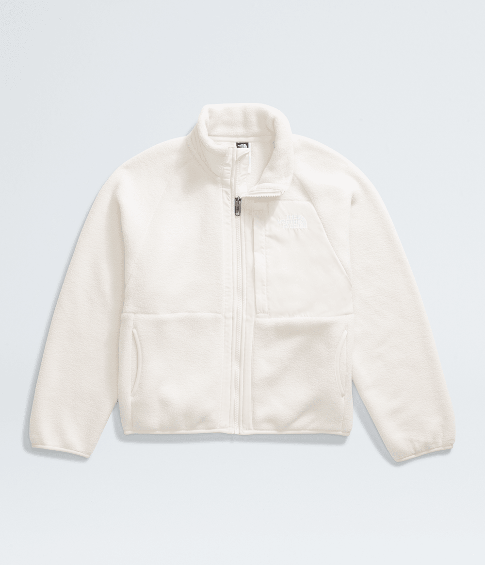 Girls’ Yumiori Full-Zip Jacket - White Dune