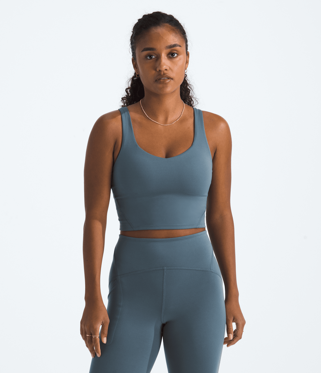 Women’s Jaida Long Line Bra - Granite Grey