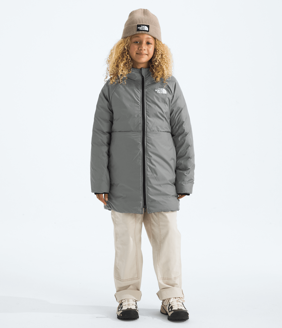 Girls’ Reversible Perrito Parka - TNF Black
