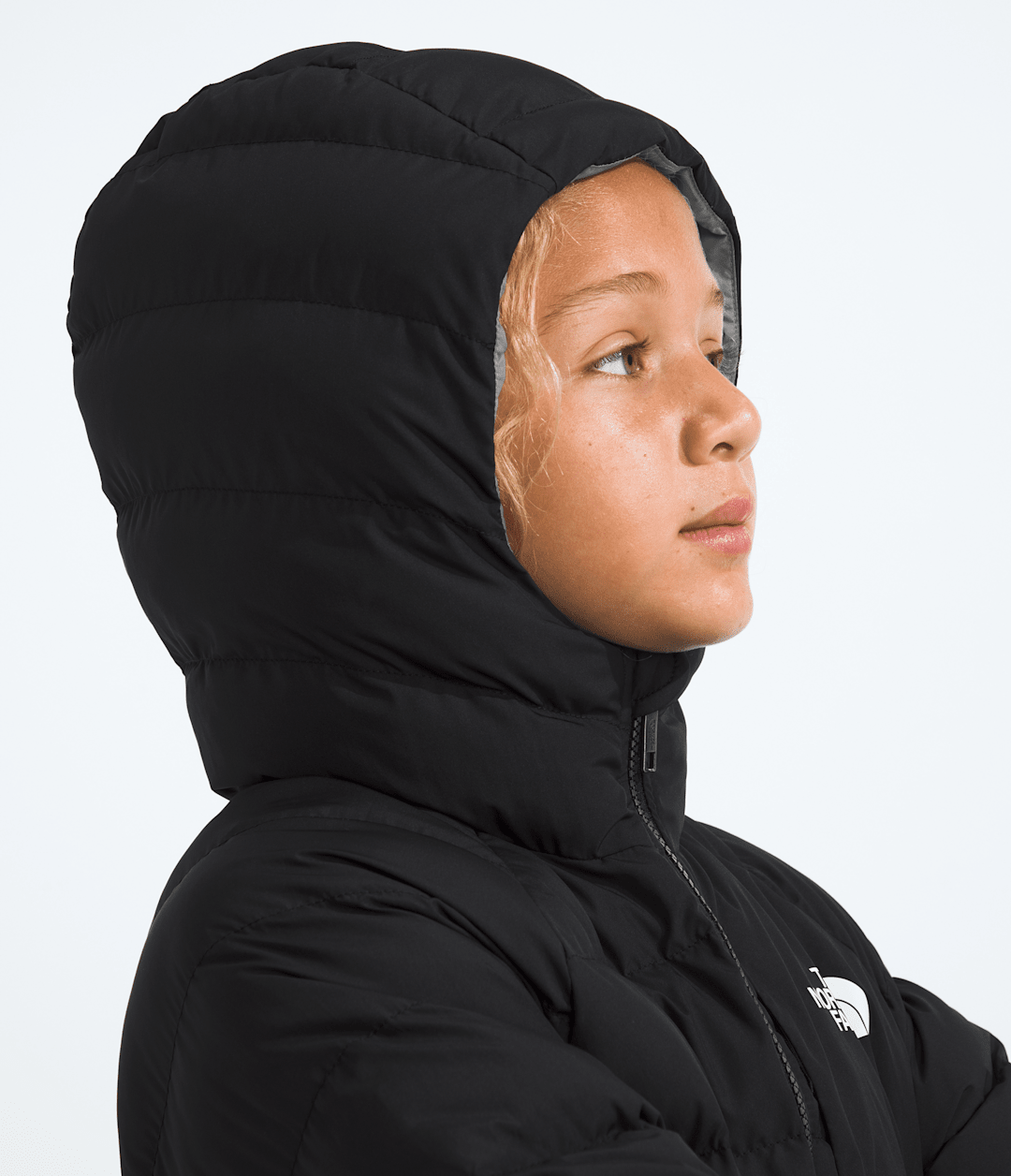 Girls’ Reversible Perrito Parka - TNF Black