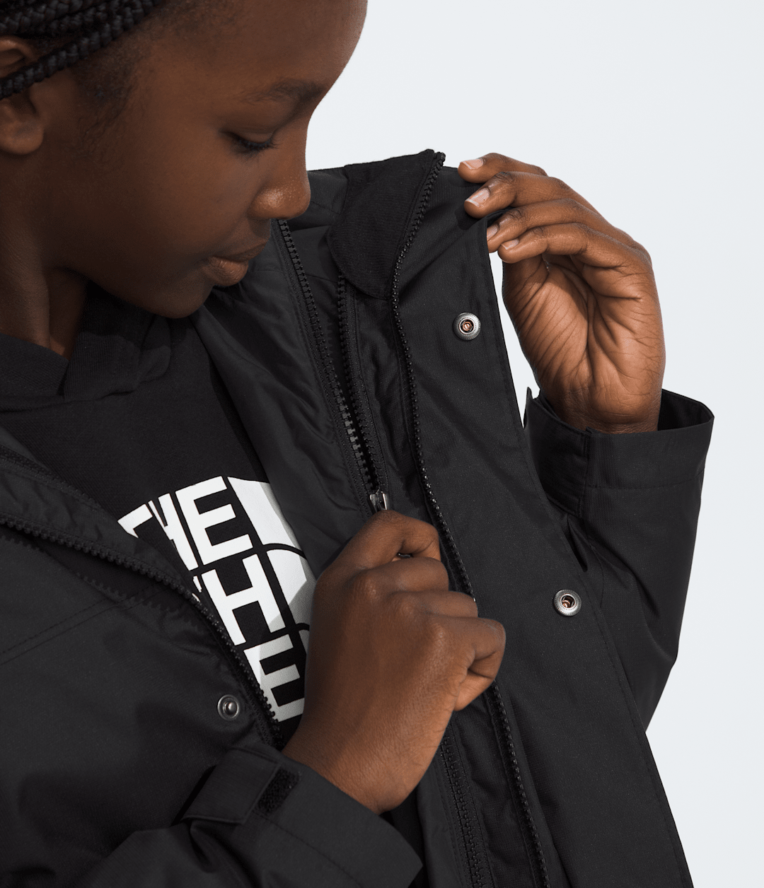 Boys’ & Girls’ North Down Triclimate® - TNF Black