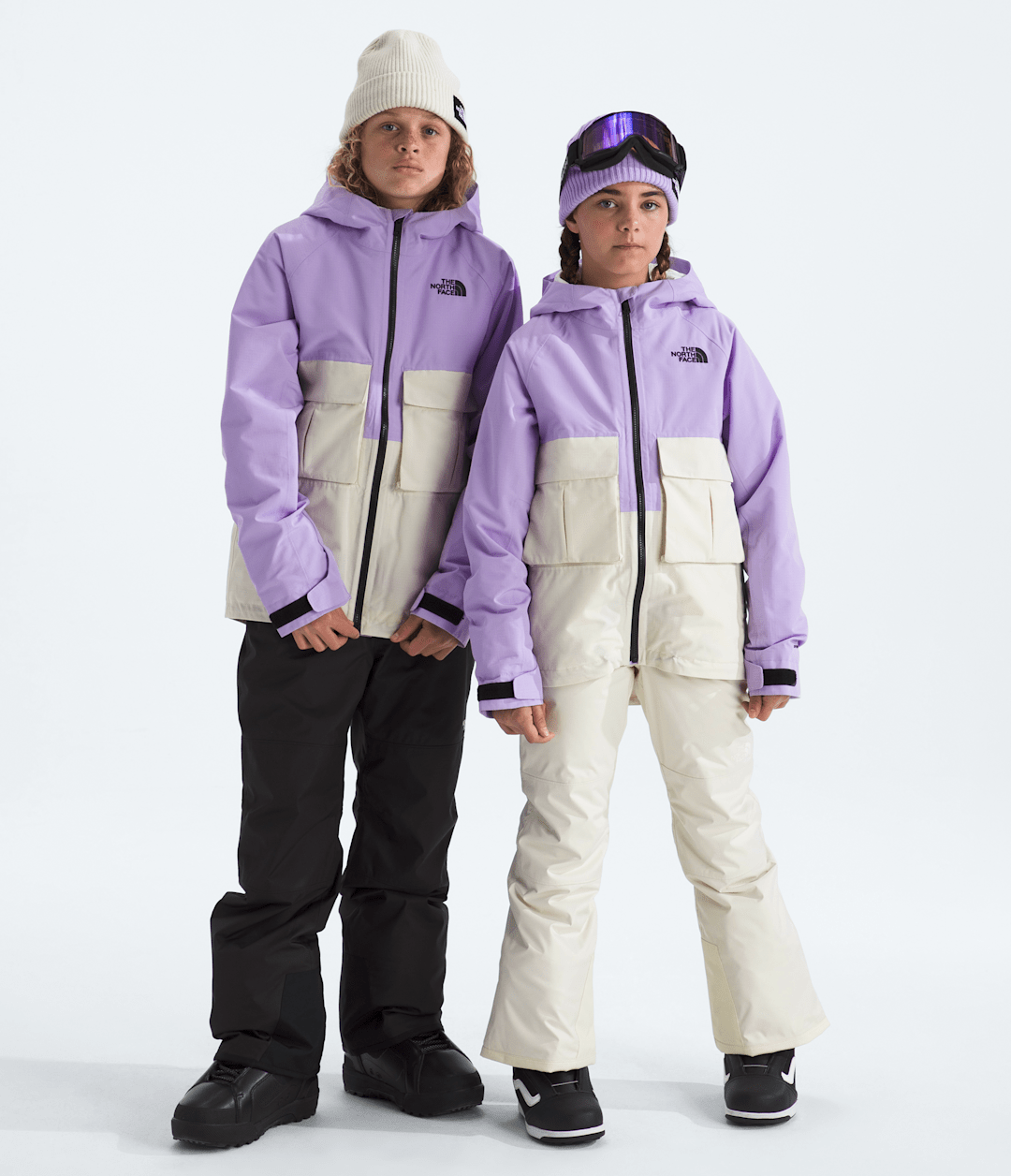 Boys’ & Girls’ Dragline Jacket - Lite Lilac/White Dune