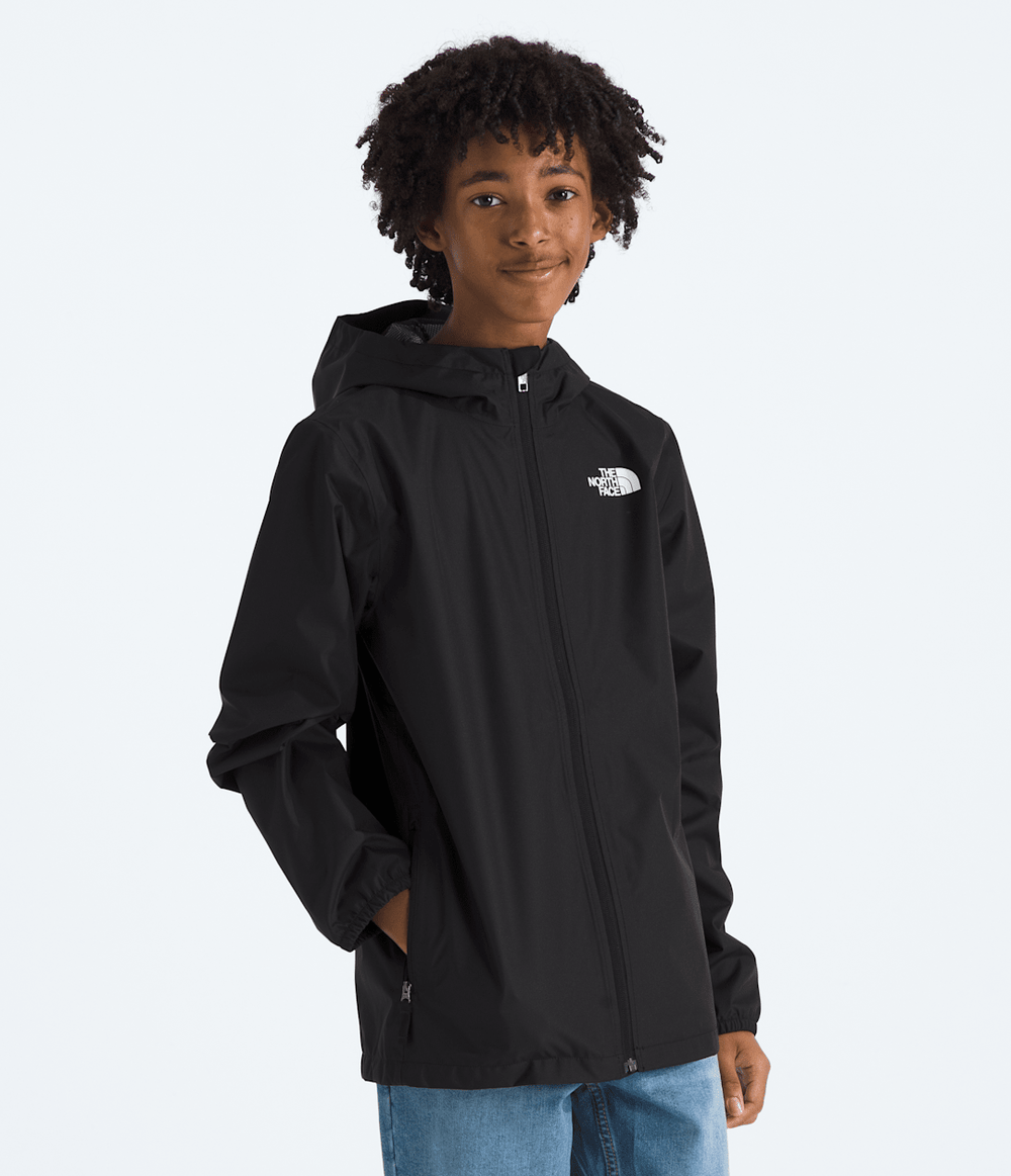 Boys’ & Girls’ Zipline Rain Jacket - TNF Black