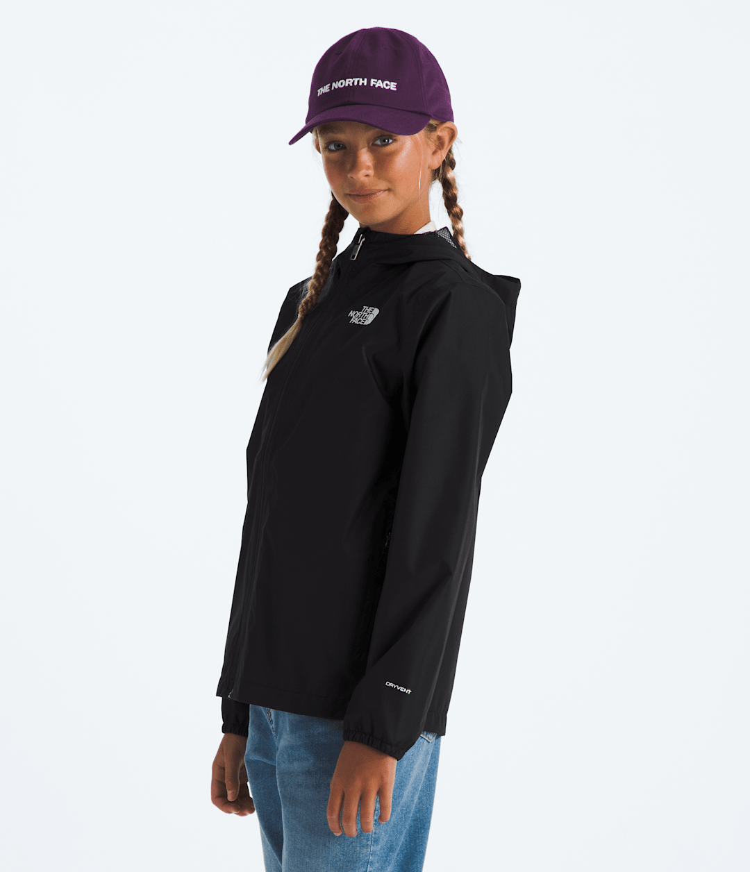 Boys’ & Girls’ Zipline Rain Jacket - TNF Black