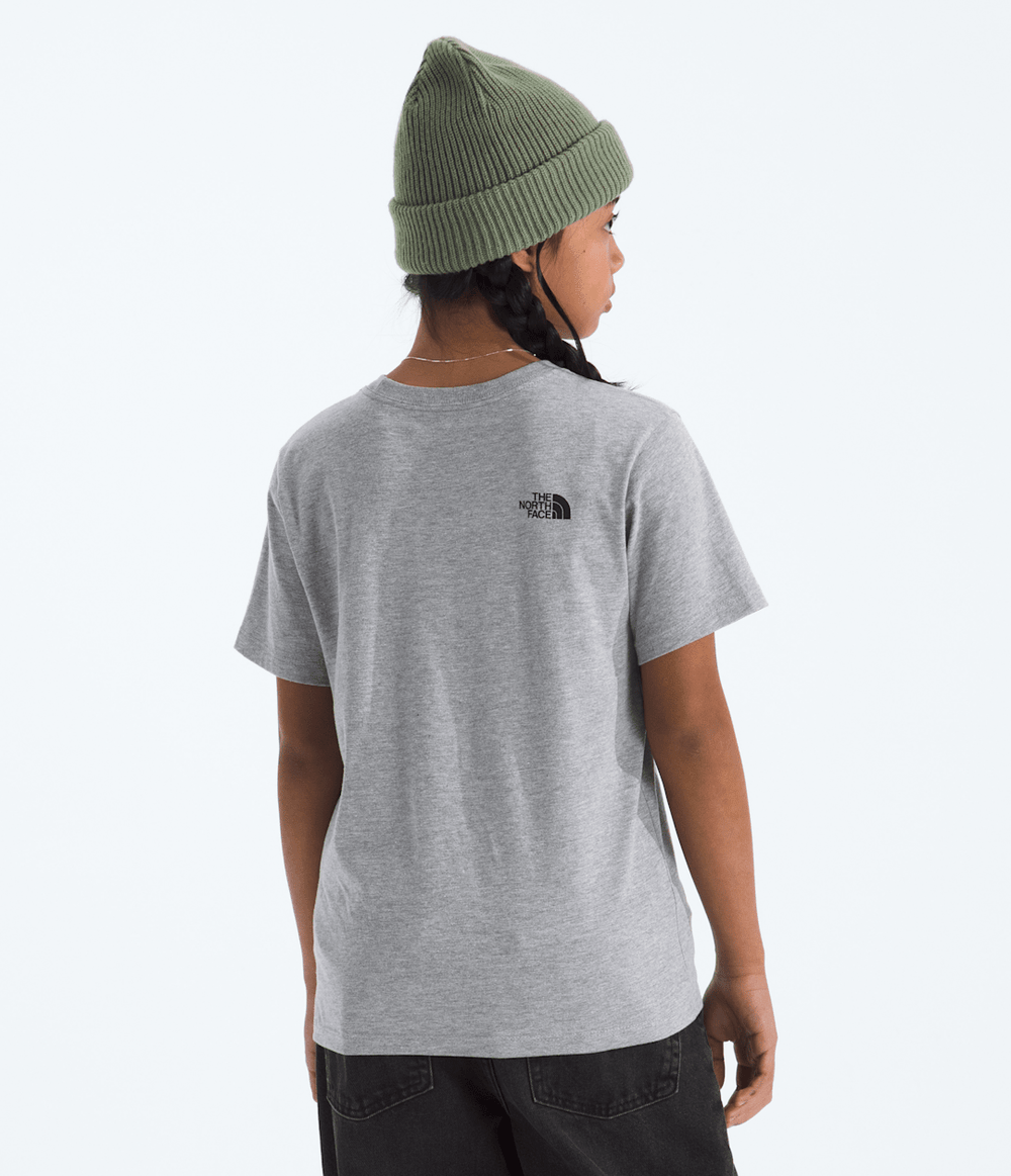 Boys’ & Girls’ Evolution Half Dome Short-Sleeve Tee - TNF Pale Grey Heather