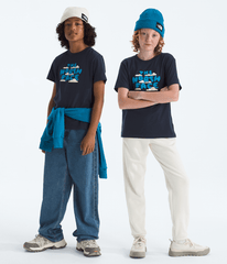 Boys’ & Girls’ Evolution Bubble Cloud Short-Sleeve Tee—Graphic - Summit Navy