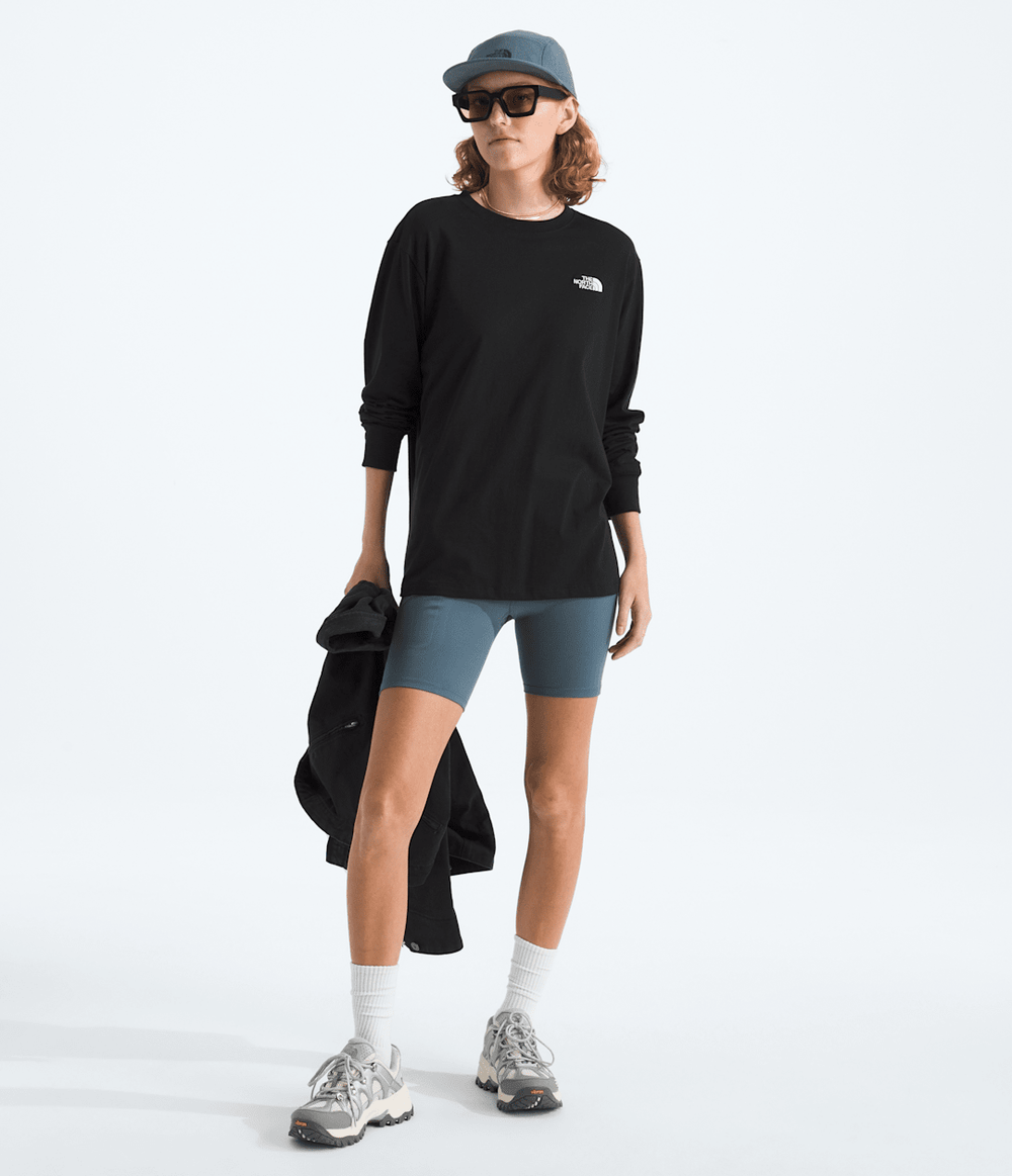 Women’s Evolution Simple Dome Long-Sleeve Tee - TNF Black