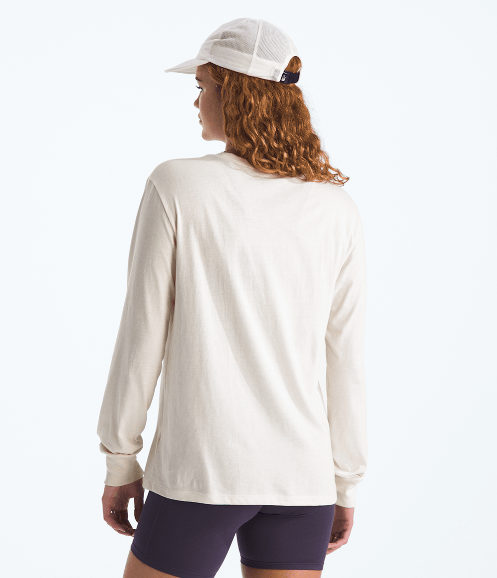 Women’s Evolution Simple Dome Long-Sleeve Tee - White Dune