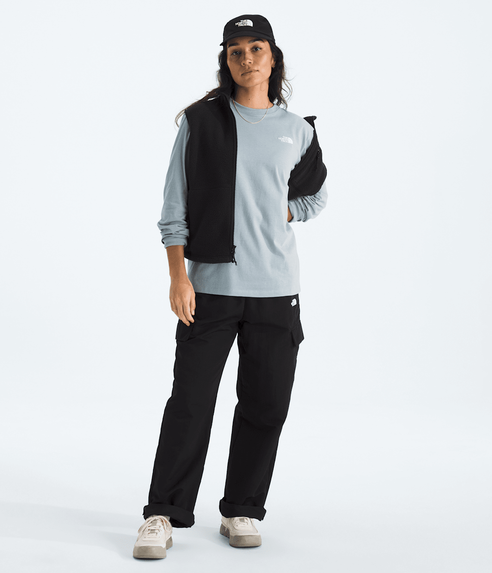 Women’s Evolution Simple Dome Long-Sleeve Tee - Frost Grey