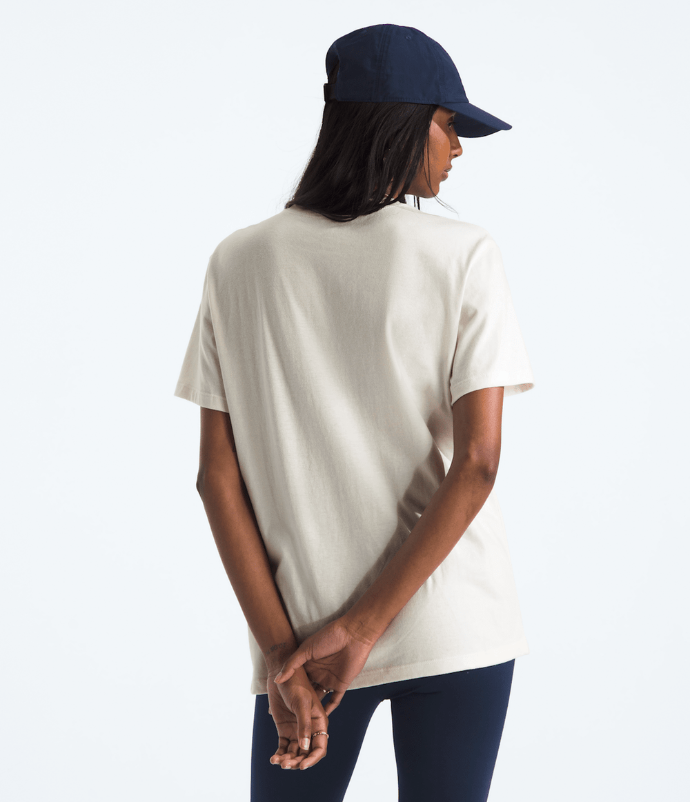 Women’s Evolution Simple Dome Relaxed Short-Sleeve Tee - White Dune