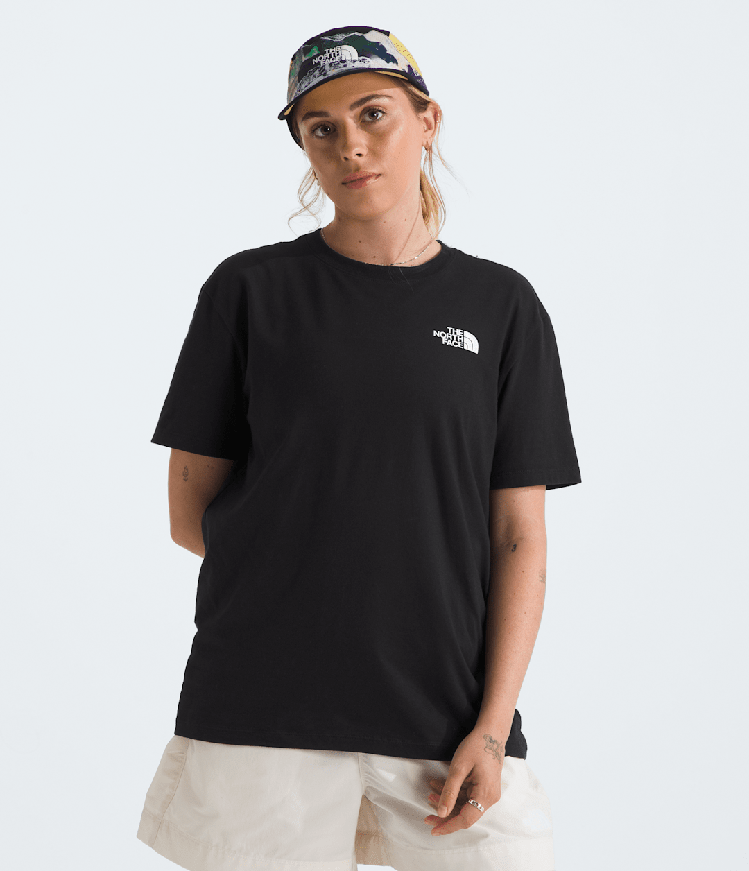 Women’s Evolution Box NSE Relaxed Short-Sleeve Tee - TNF Black/TNF White