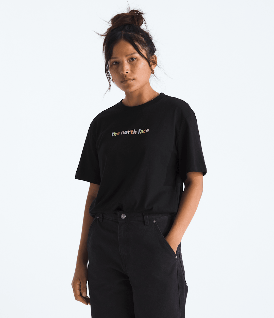 Women’s Evolution Proud Short-Sleeve Tee—Graphic - TNF Black
