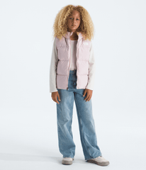 Boys’ & Girls’ North Down Hooded Vest - Pale Blossom