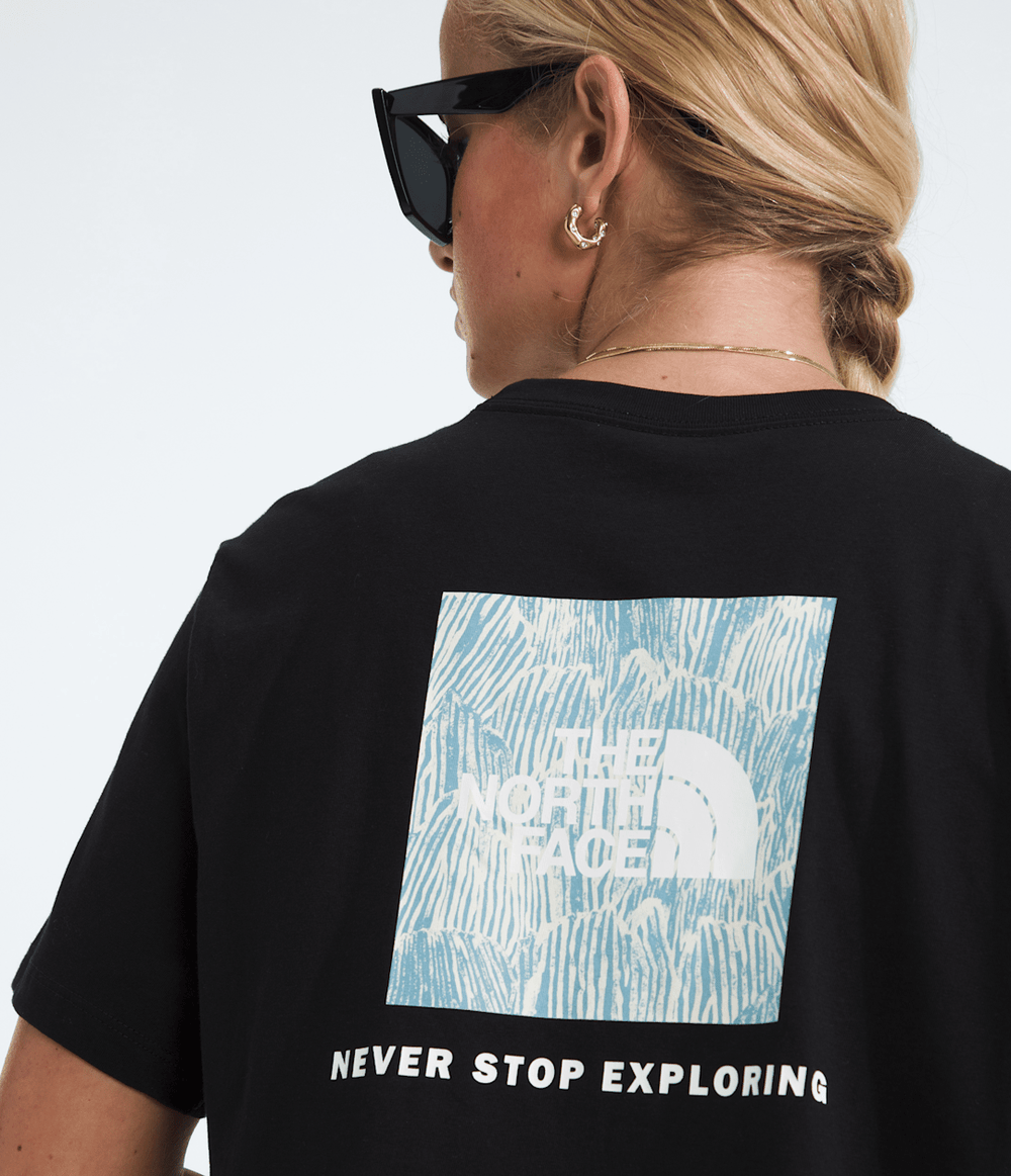 Women’s Evolution Box NSE Fill Short-Sleeve Tee—Graphic - TNF Black