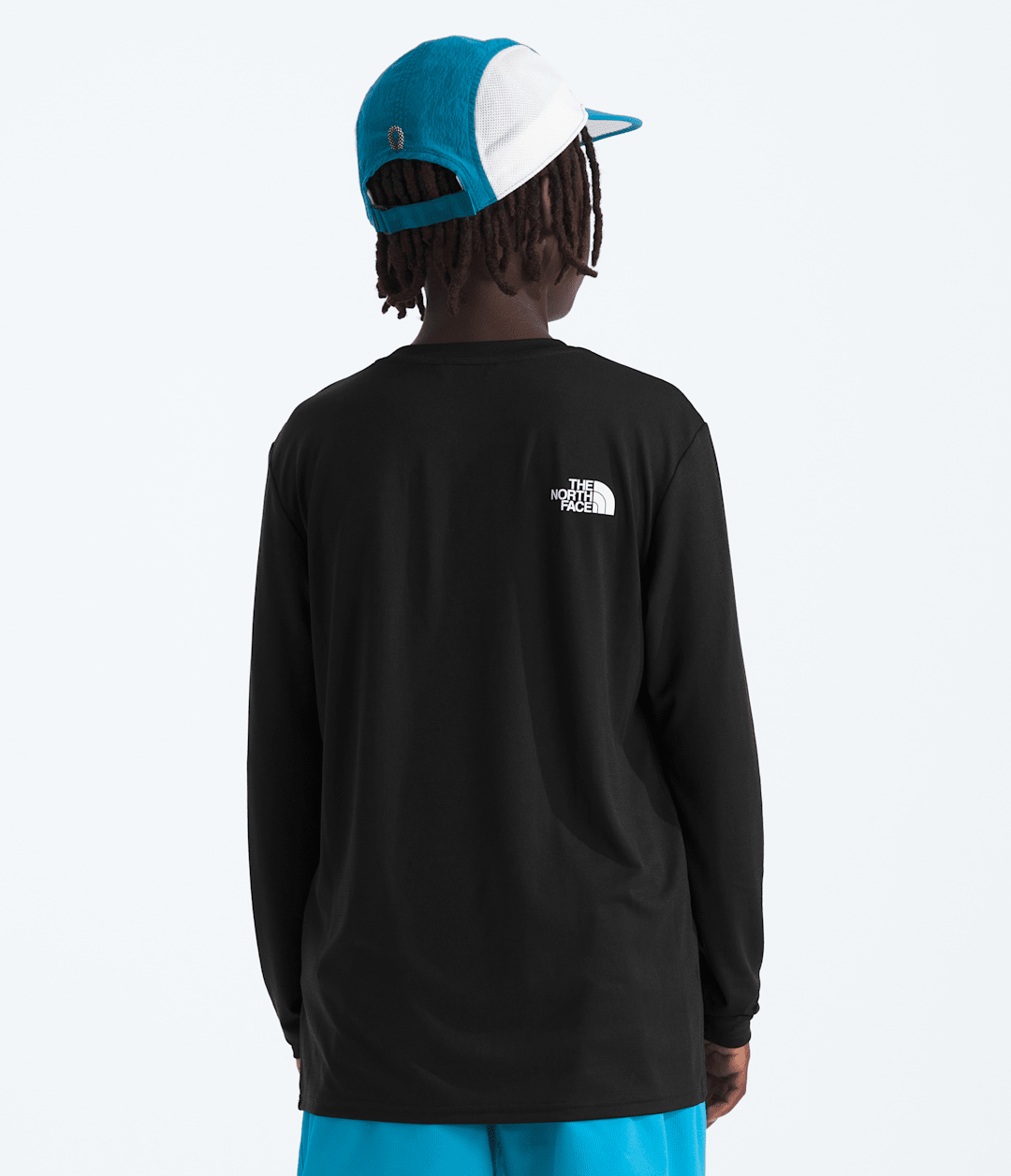Boys’ & Girls’ 24/7 Long-Sleeve Tee - TNF Black