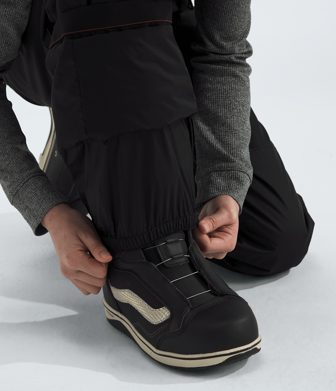 Boys’ & Girls’ Freedom Insulated Bibs - TNF Black