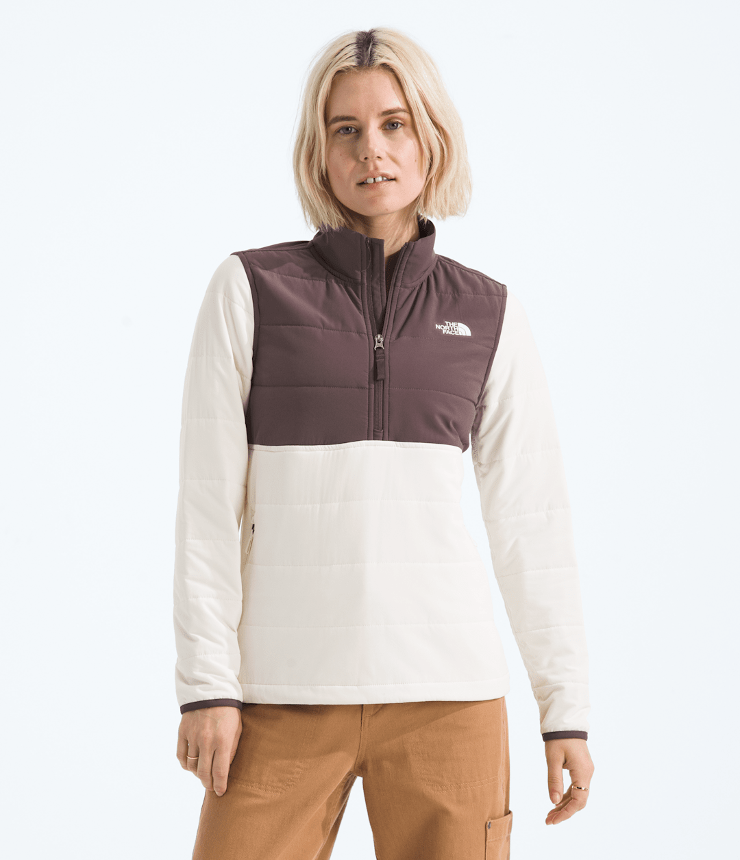 Women’s Mountain Sweatshirt Pullover - White Dune/Tawny Quartz