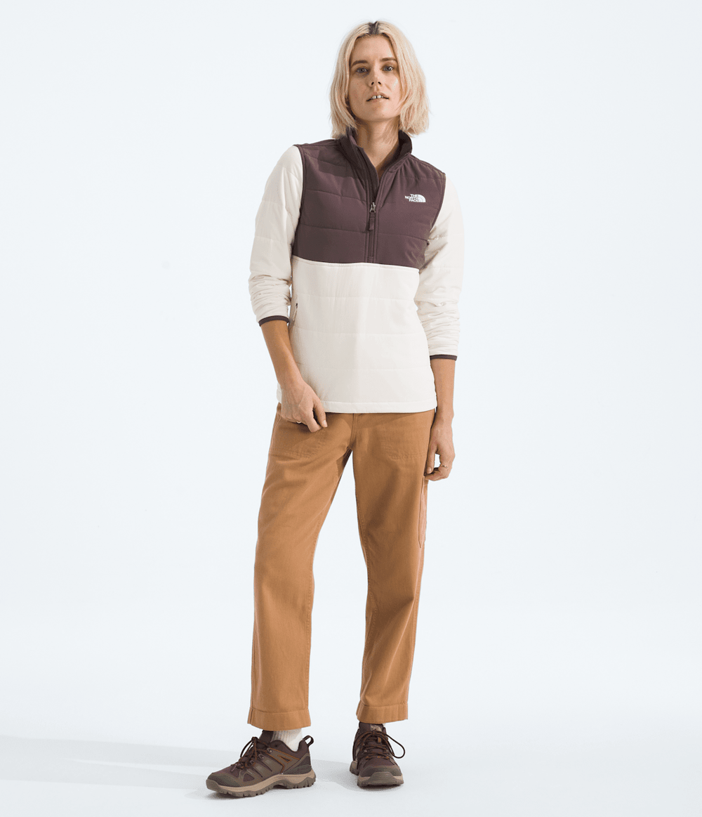 Women’s Mountain Sweatshirt Pullover - White Dune/Tawny Quartz