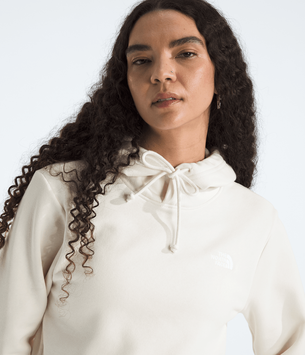 Women’s Evolution Simple Dome Regular Hoodie - White Dune