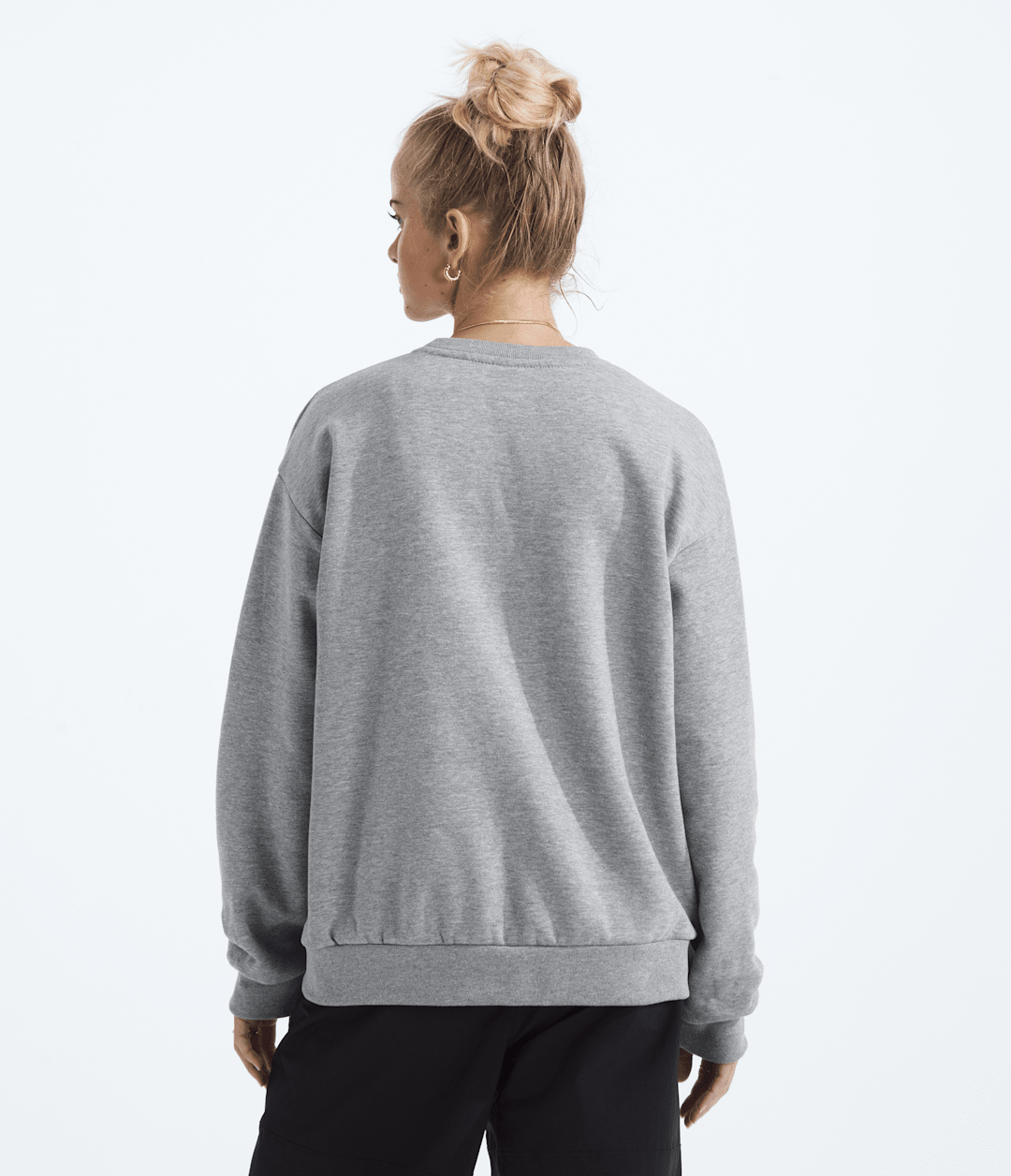 Women’s Evolution Simple Dome Oversized Crew - TNF Pale Grey Heather