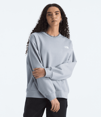 Women’s Evolution Simple Dome Oversized Crew - Blue Flax