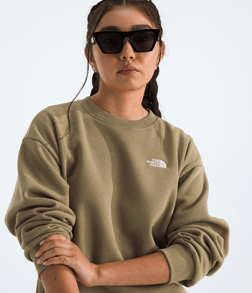 Women’s Evolution Simple Dome Oversized Crew - Cedar