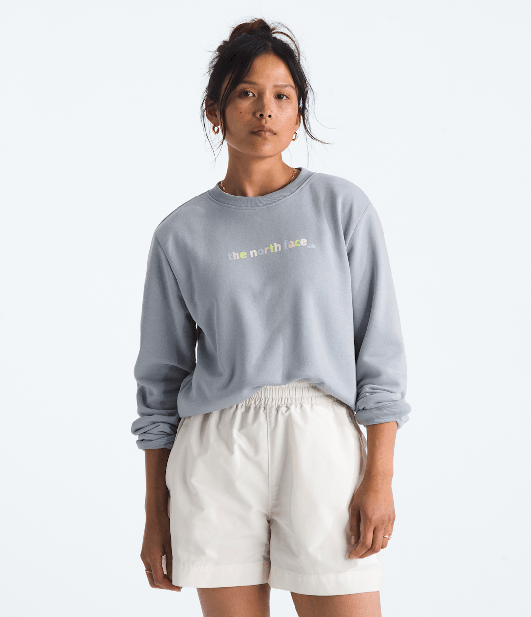 Women’s Evolution Proud Crew—Graphic - Blue Flax