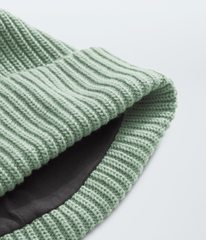 Kids’ Salty Lined Beanie - Slate Moss