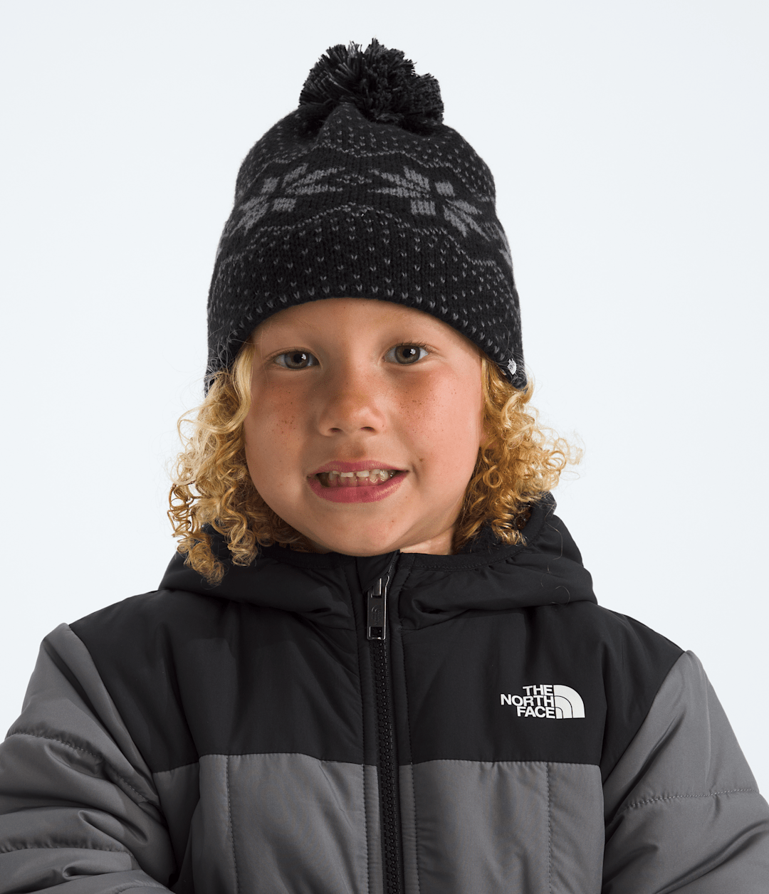 Kids’ Cabin Ski Tuke - TNF Black Jacquard