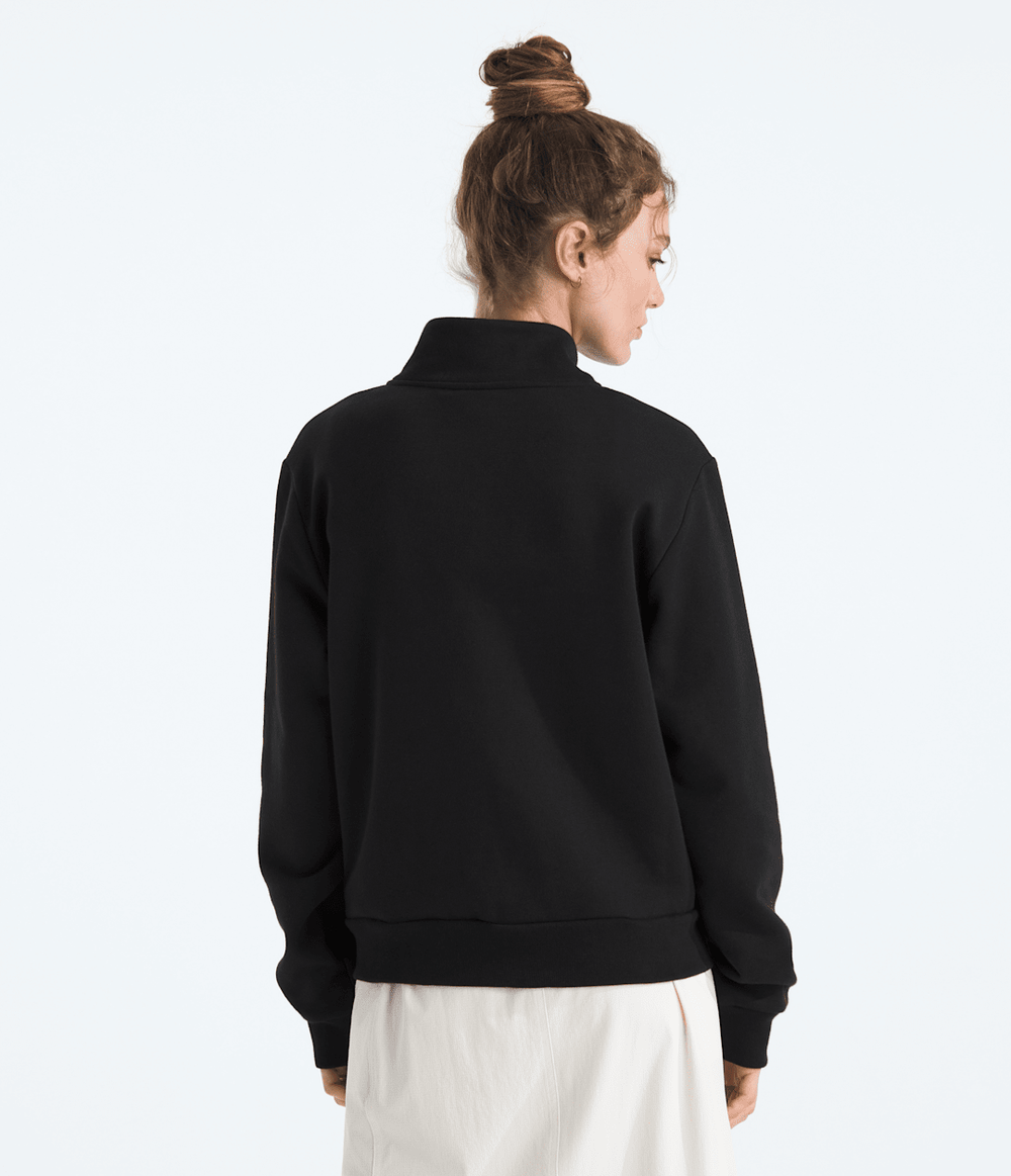 Women’s Evolution Simple Dome Regular ¼-Zip - TNF Black