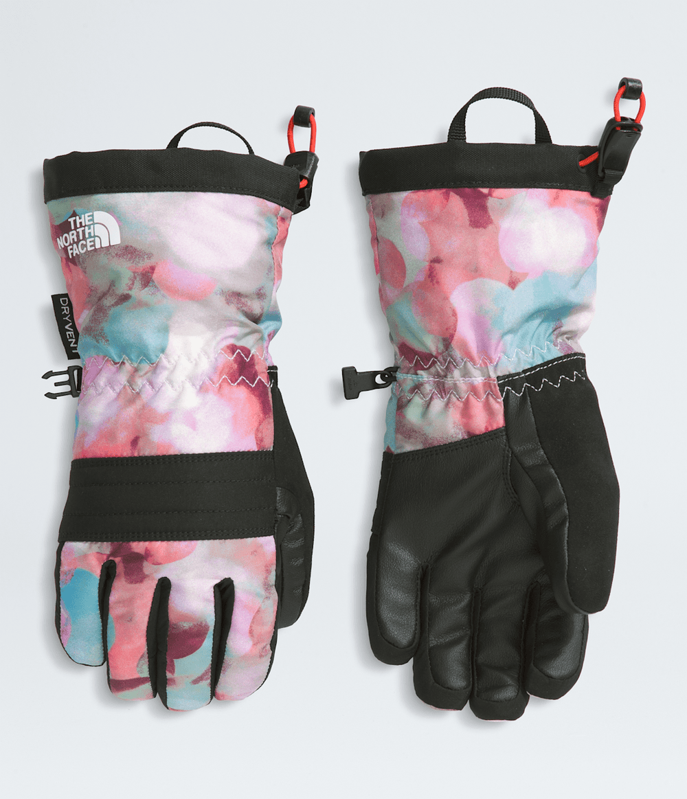 Kids’ Montana Ski Gloves - Lite Lilac Lens Flare Print